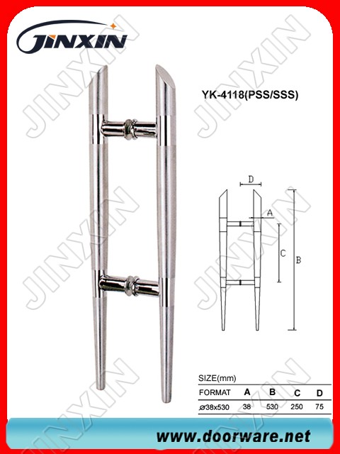 Stainless Steel Door Pull Handle(YK-4118)