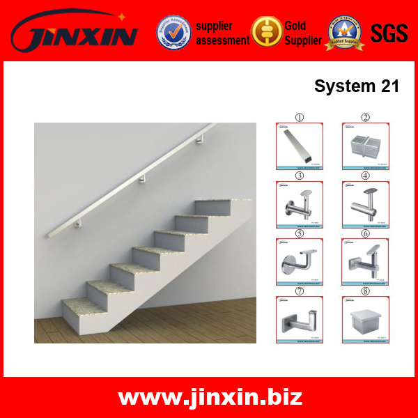 Stair Square Grad Railing System