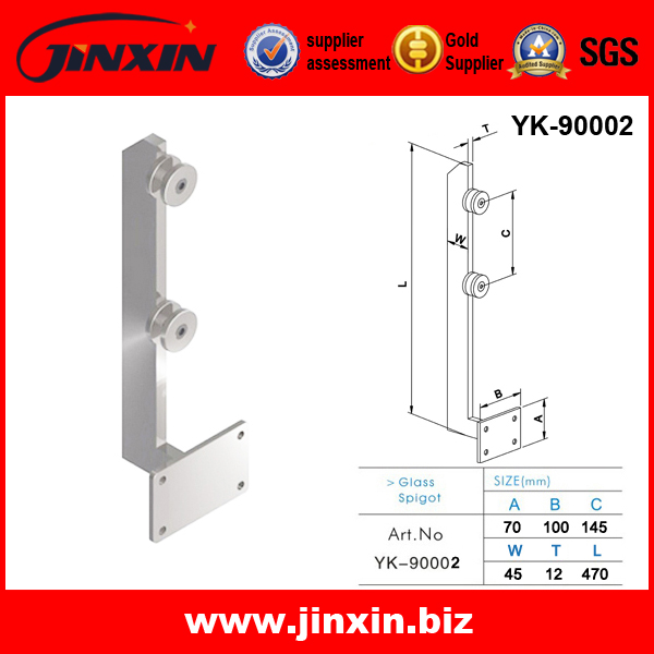 New Design Side Mounted Glass Spigot(YK-90002)